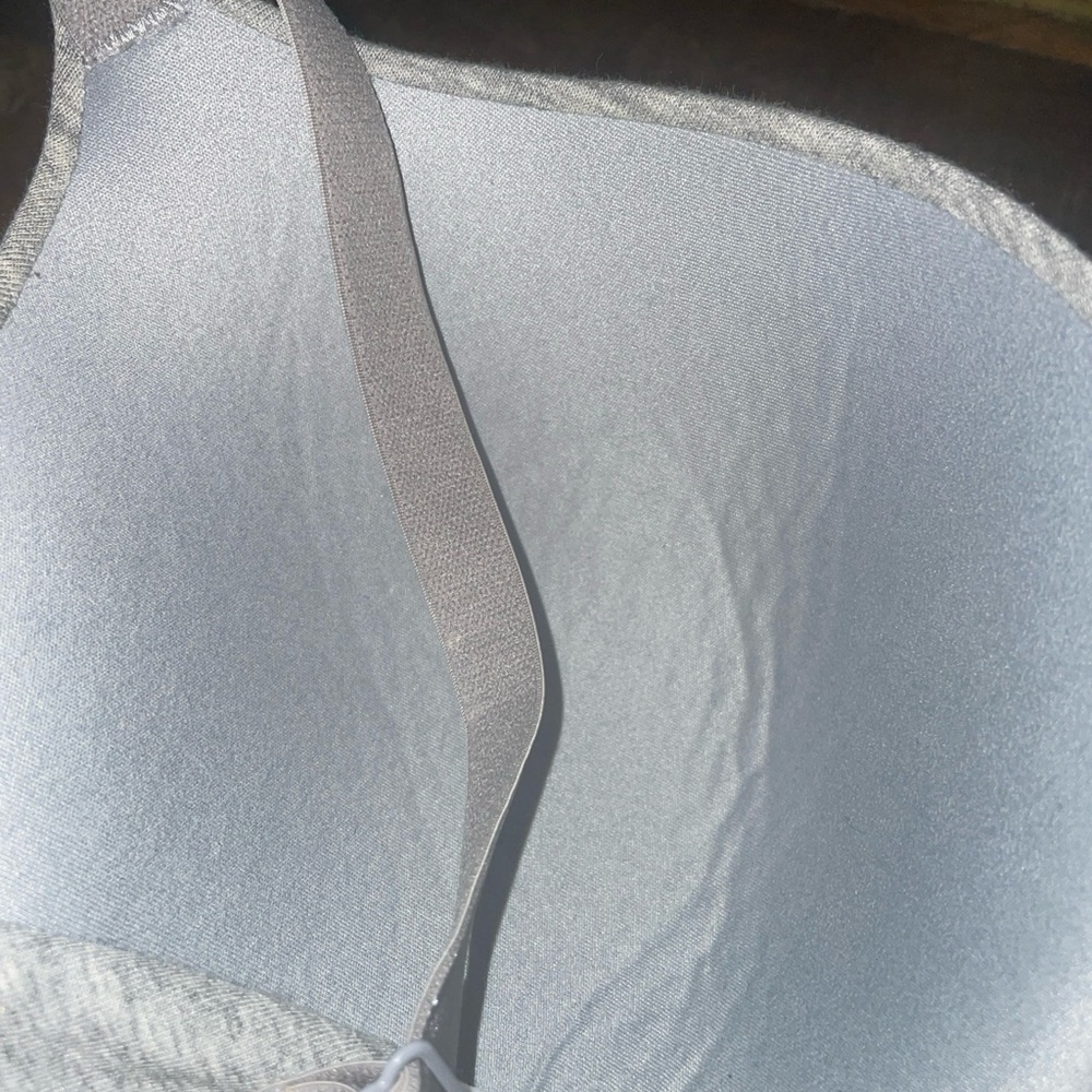 Victoria’s Secret T Shirt Lightly Lined Underwire Demi Gray Bra 34DDD - Picture 8 of 12